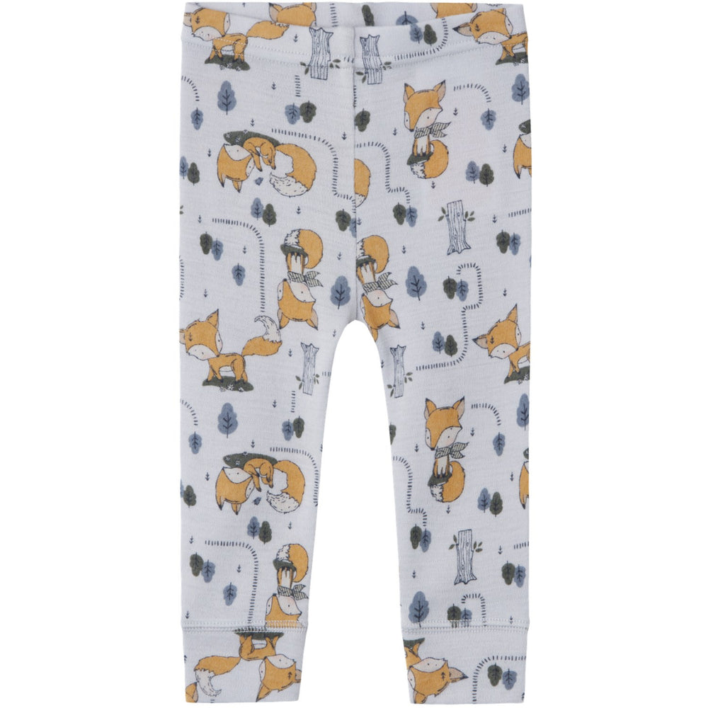 Køb Name It Gray Dawn AOP Willit Uld Long Johns