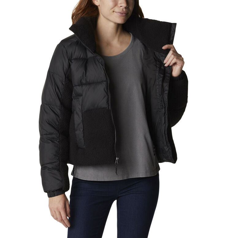 Columbia Leadbetter Point Sherpa hybridjakke Sort