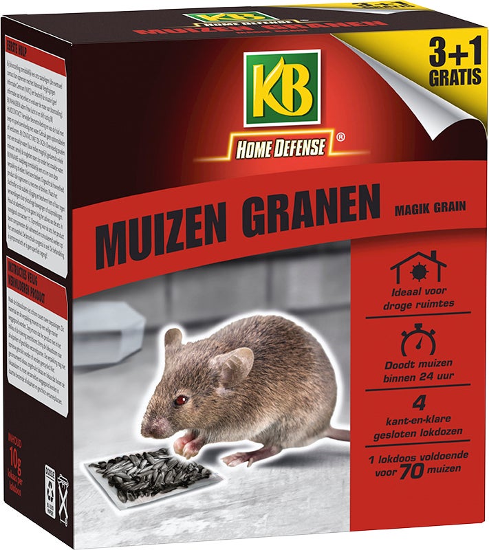 KB Muizen Granen Magik Grain 4 stuks