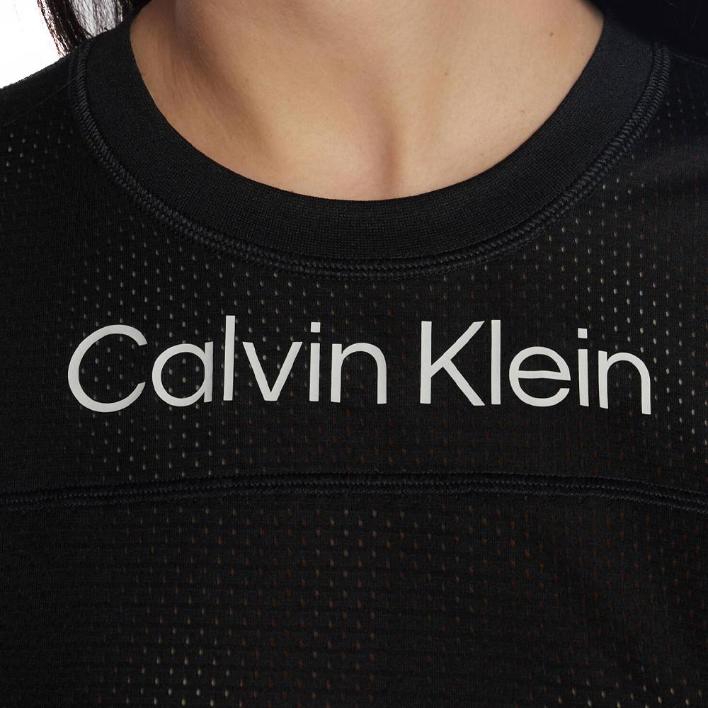Calvin Klein Jeans T-shirt de sport Noir Femme Calvin Klein Jeans Ss T-shirt