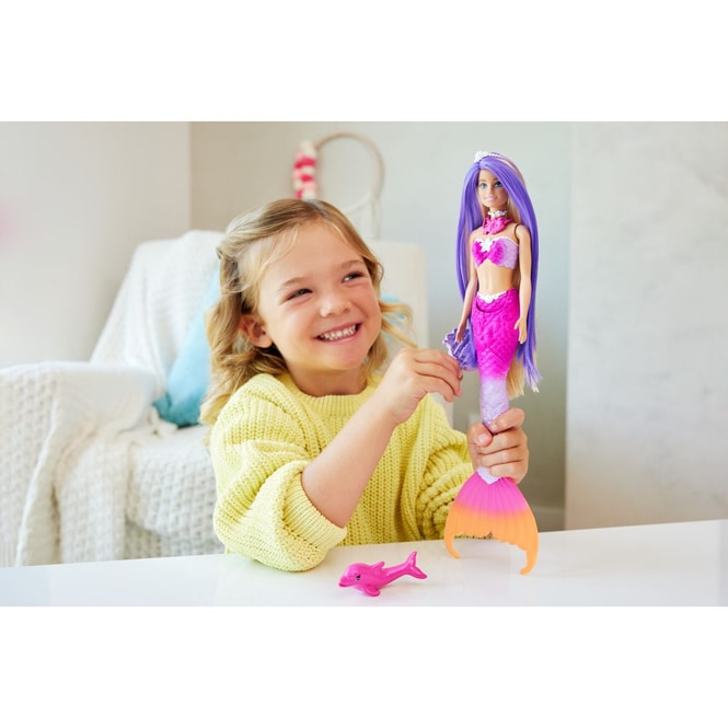 Barbie - Meerjungfrau Puppe - Farbwechsel