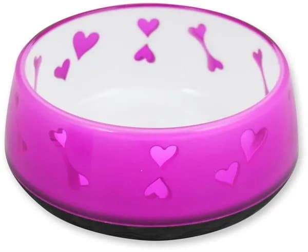 AFP AFP skål Dog Love pink stor