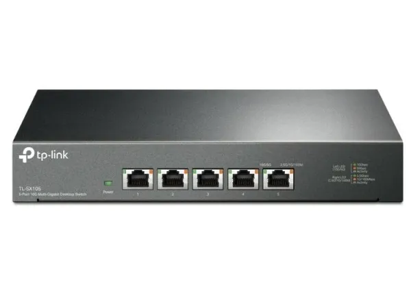 TP-Link TL-SX105 V1 - Switch - desktop, monterbar på stativ