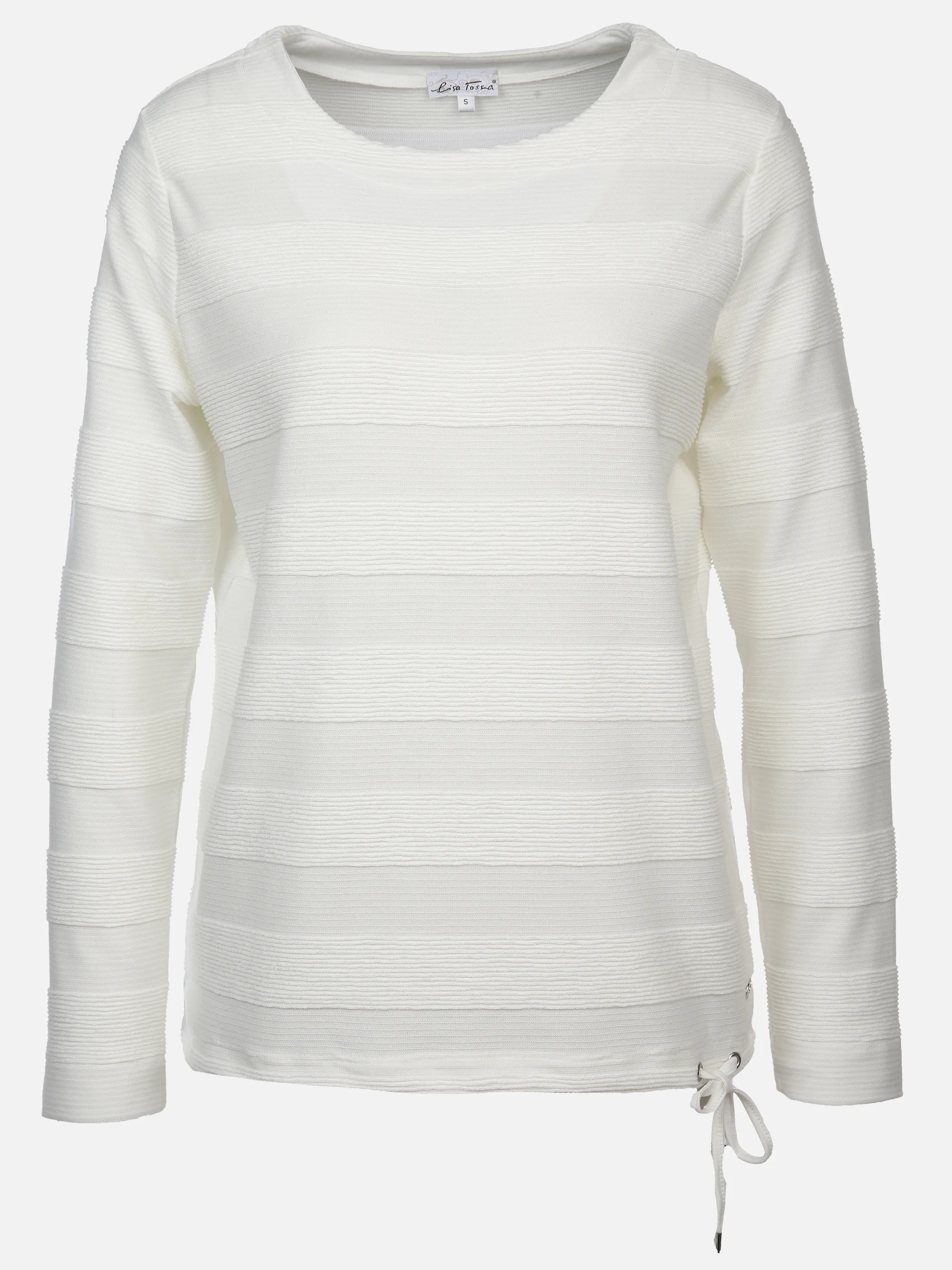 Damen Strukturshirt unifarben
