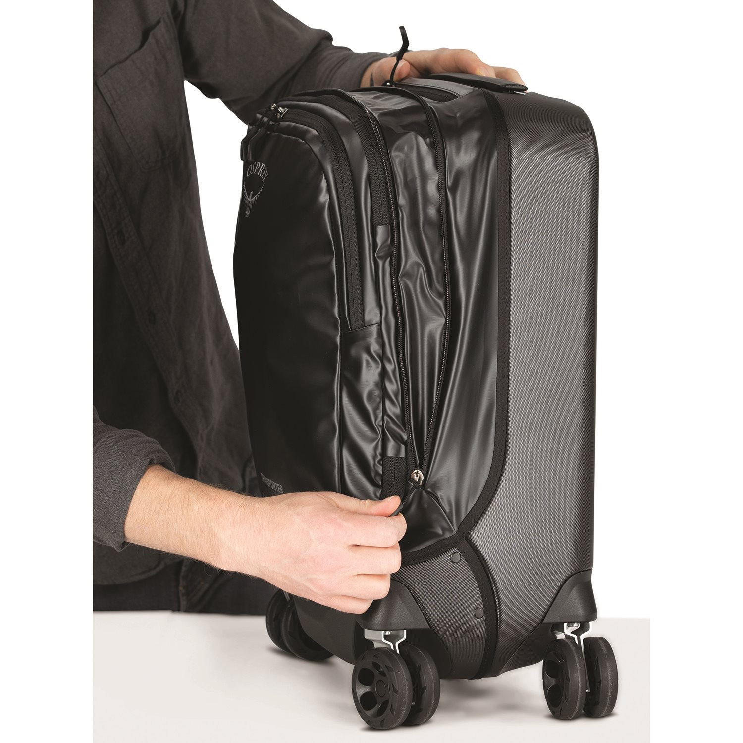 Osprey Transporter Hardside Hybrid 36L black