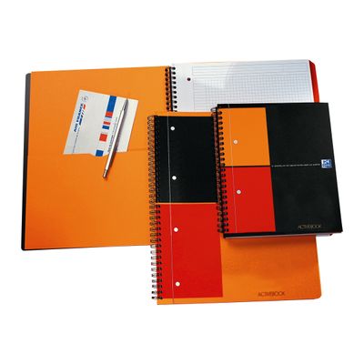 Oxford Activebook - Cahier à spirale A5 - 160 pages - ligné