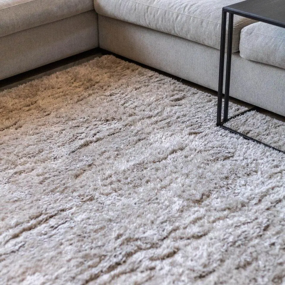Interieur05 Hoogpolig vloerkleed Fender wit/creme - 340 x 240 cm