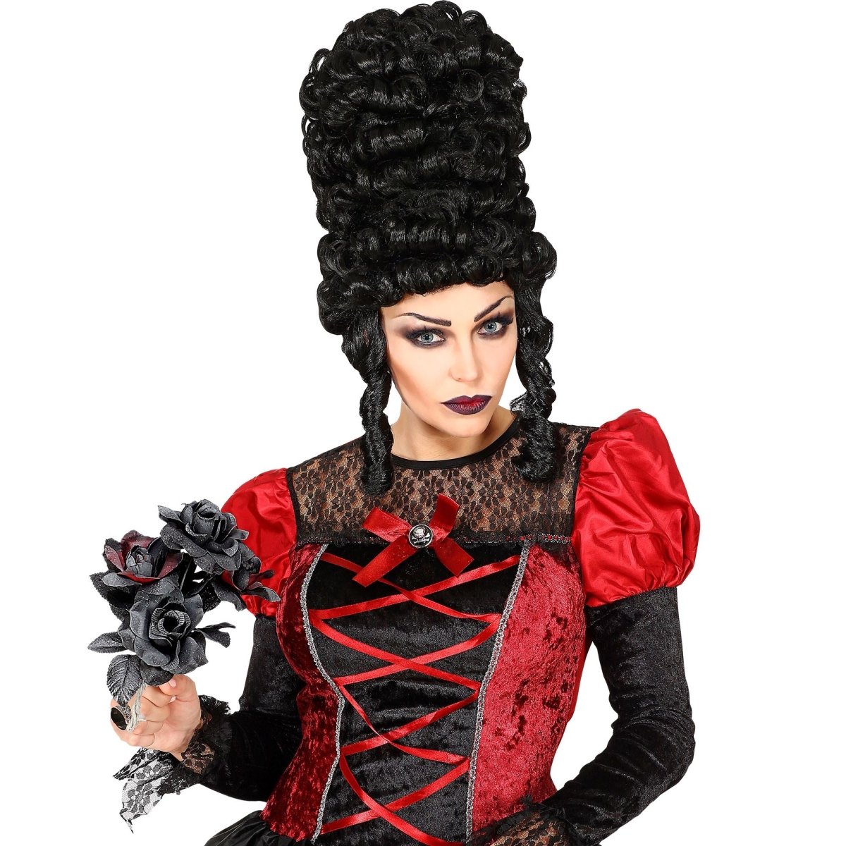 Halloween Nep Bruidboeket Zwart
