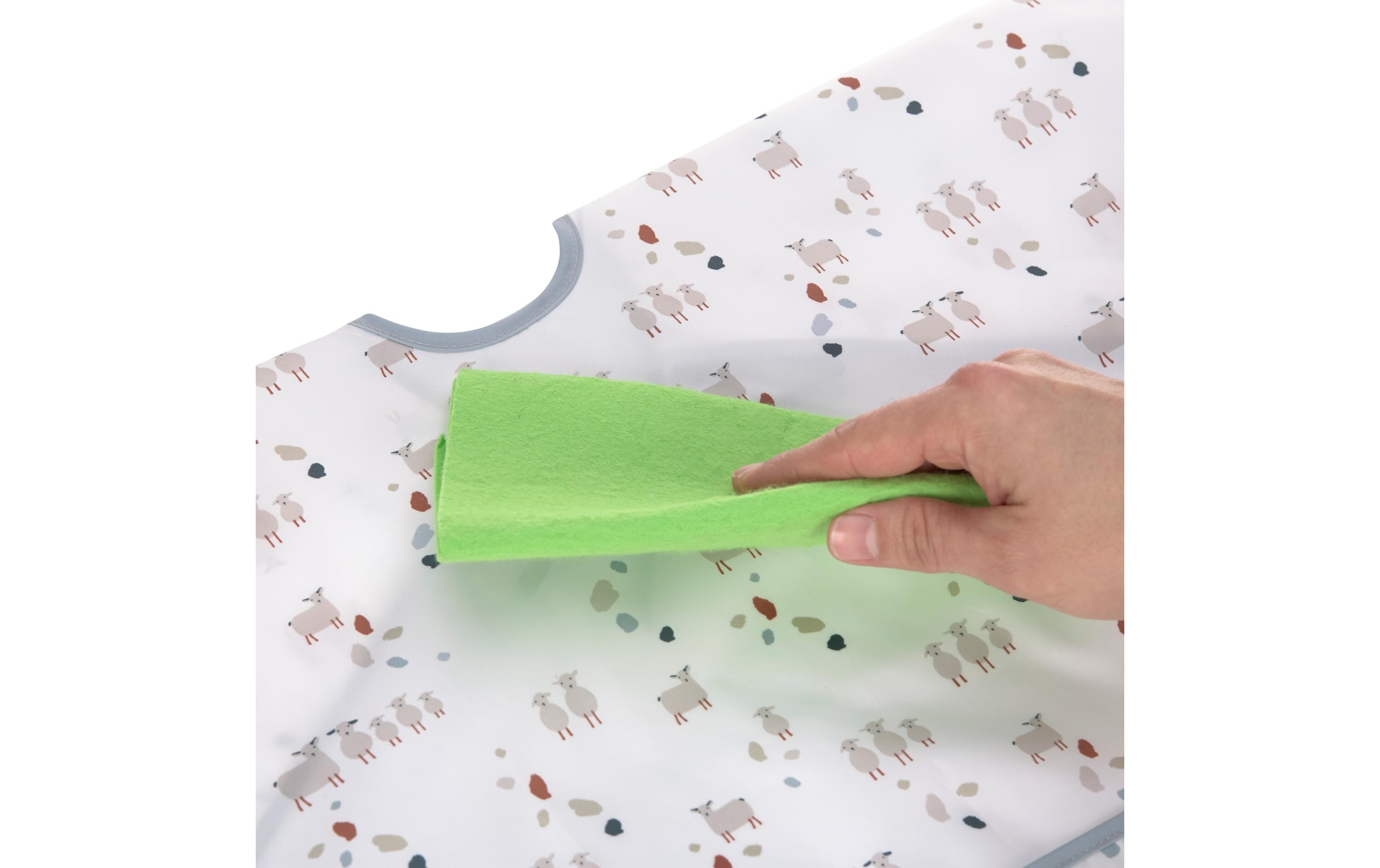 Ärmel-Lätzchen Tiny Farmer Schaf 2er Set 80 x 36 cmLangärmelige Lätzchen im 2er Set
