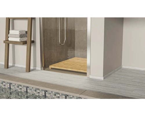 SKANDOR plint PVC KU048L eiken grijs gekalkt 15 x 38,5 x 2400 mm