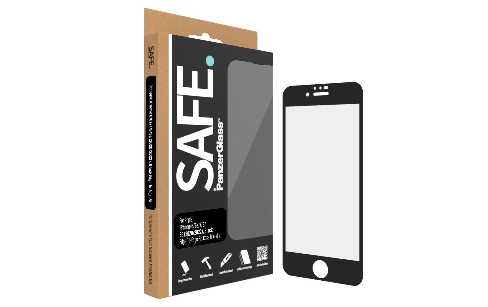 Displayschutz Case Friendly iPhone 6/6s/7/8/SE (2020/2022)Display-Schutzfolie für das Apple iPhone 6/iPhone 6s/iPhone 7/iPhone 8/iPhone SE (2. Gen. / 2020)/iPhone SE (3. Gen. / 2022)