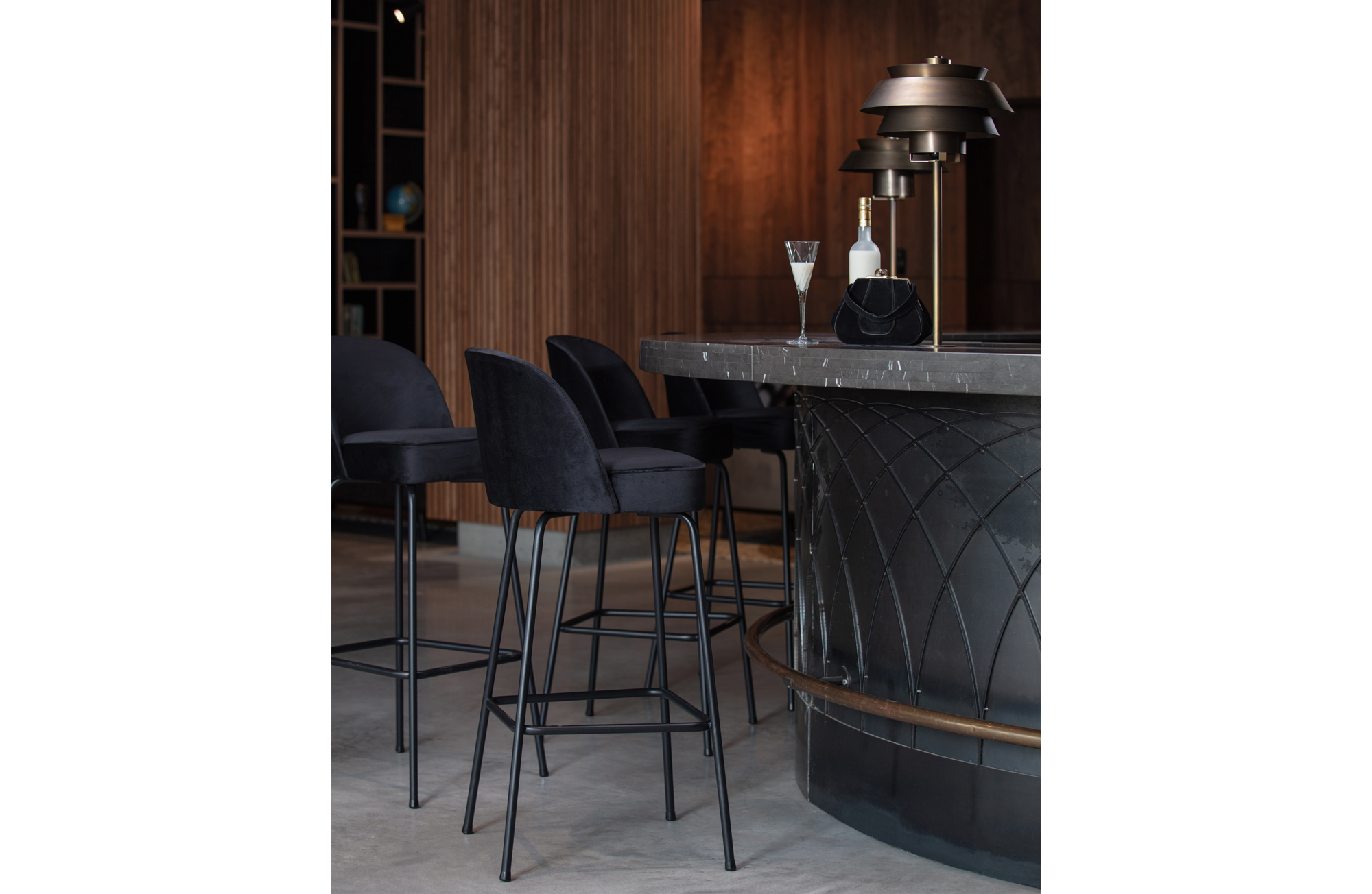 Barstoel Vogue 80 cm - Roest