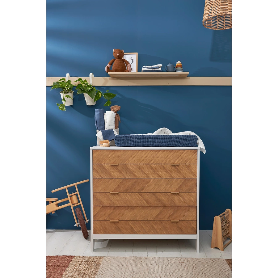 MEYCO Spucktücher 3er Pack Musselin Moon Indigo