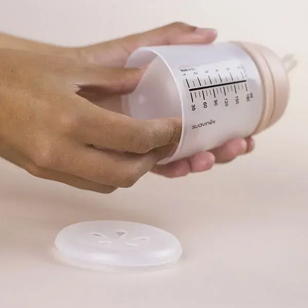 Sachês de reposição para mamadeira anticólica Suavinex Zero.Zero 270ml