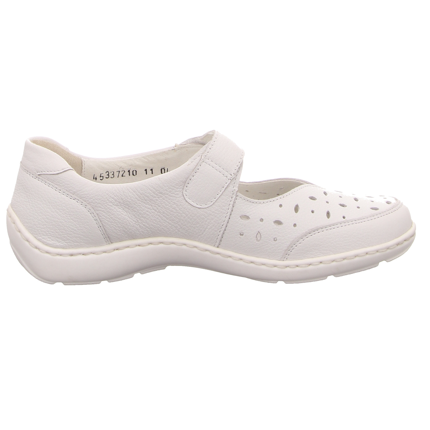 Waldläufer Spangenschuh weiß weiss/weiss kombi