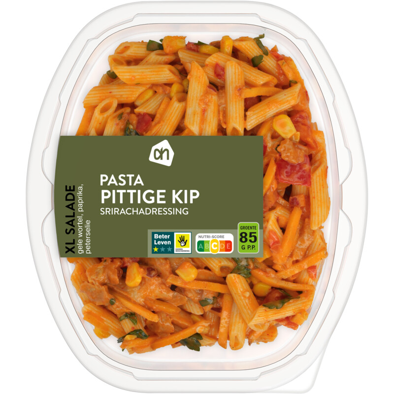 AH XL salade pasta pittige kip