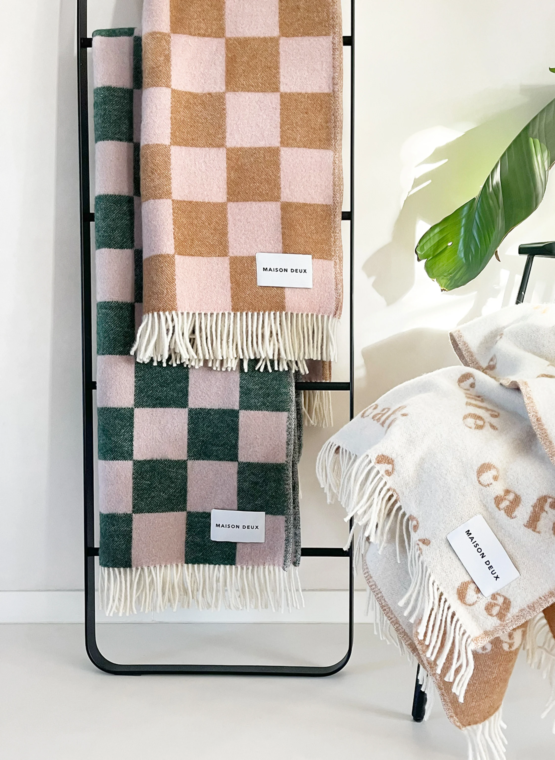 MAISON DEUX Plaid