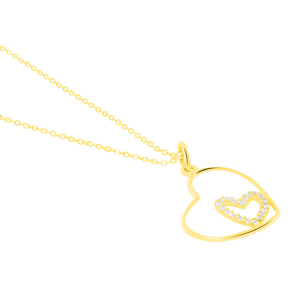 Collier Griseldis Or Jaune  Oxyde