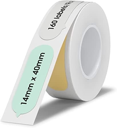 NIIMBOT Etiketter Klistremerker D-serien 12 x 40 mm / 160 stk / Bubble-B