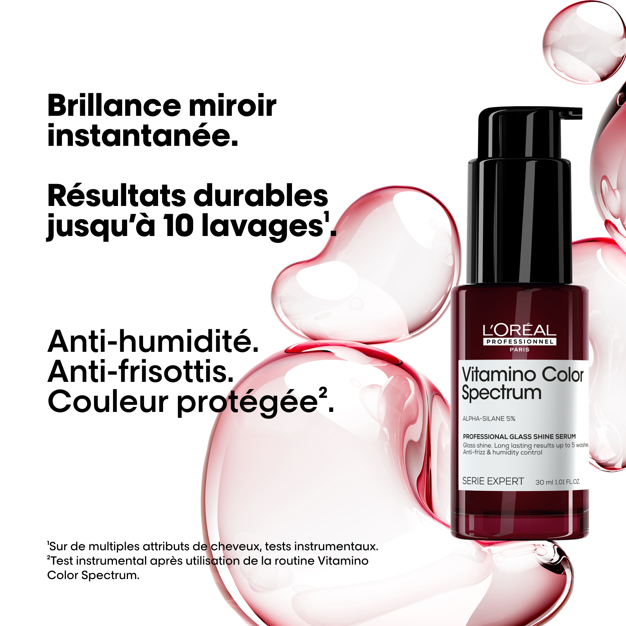 Sérum Concentré Brillance Vitamino Color Spectrum L'Oral Professionnel 30 ML