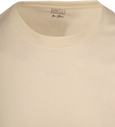 King Essentials The Steve T-Shirt Beige KM111010001-N018T kopen