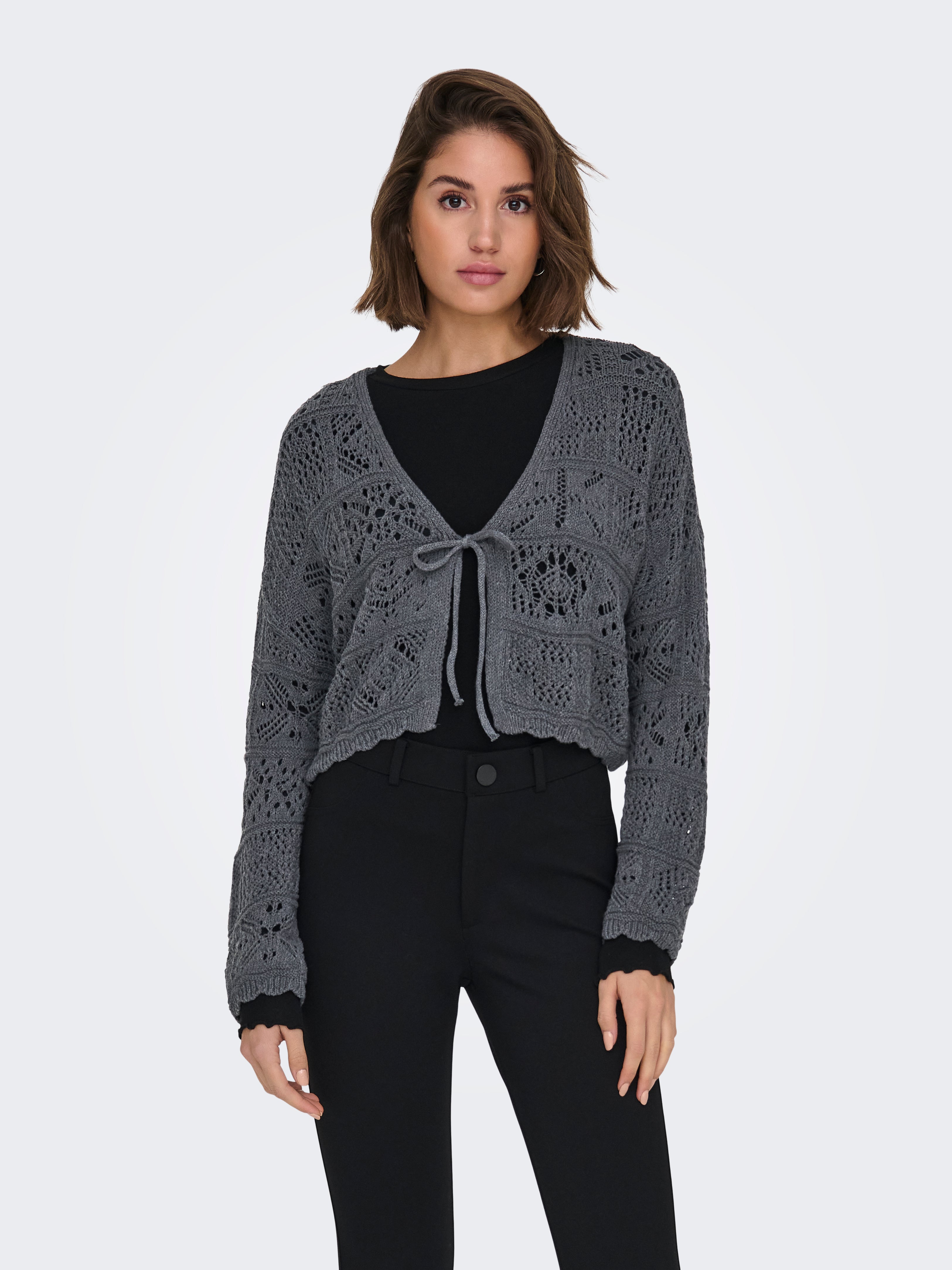 ONLBEACH Strickjacke Blue Granite