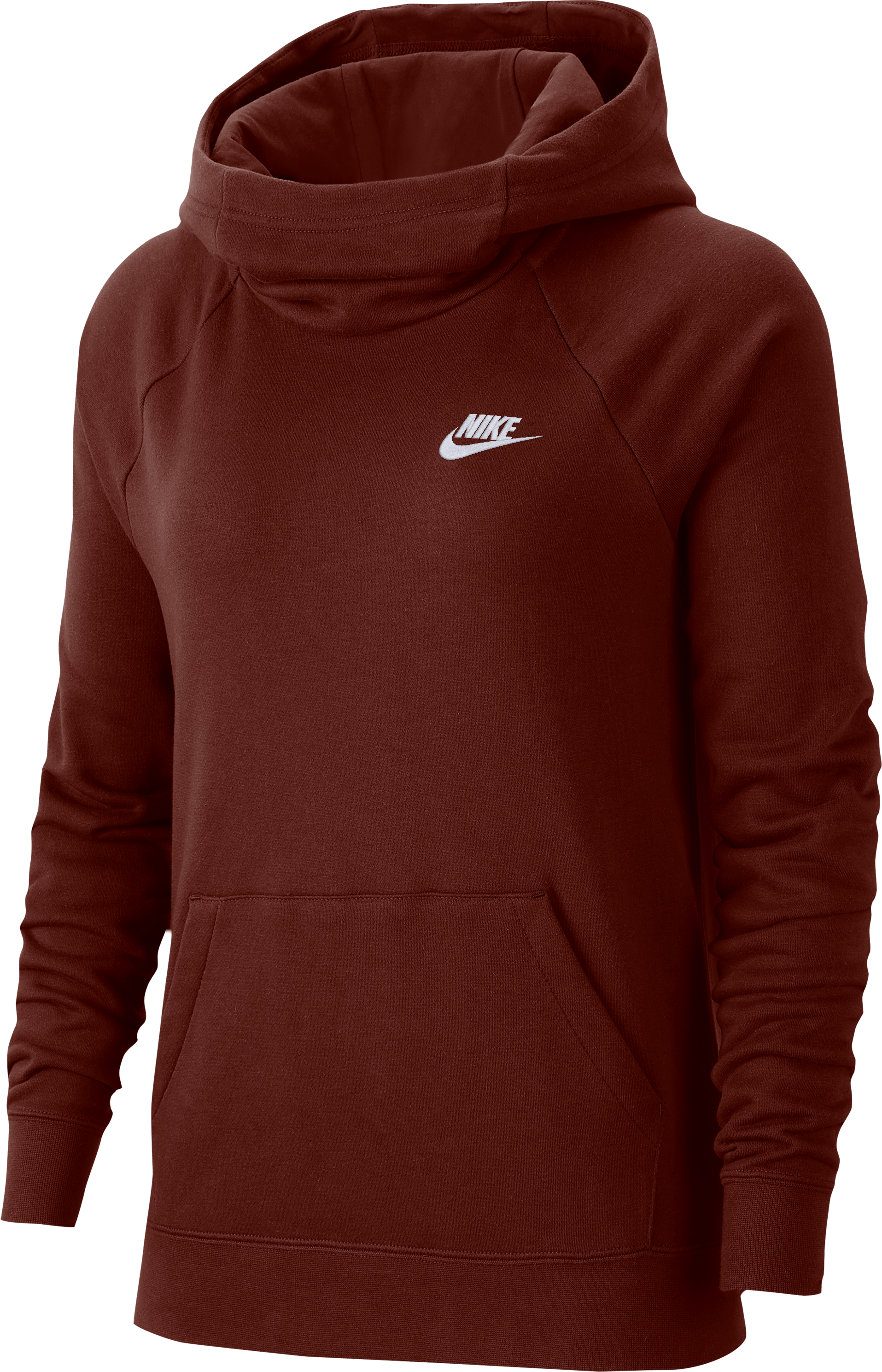 Nike Essential Hoody Damen Rot Weiss F273