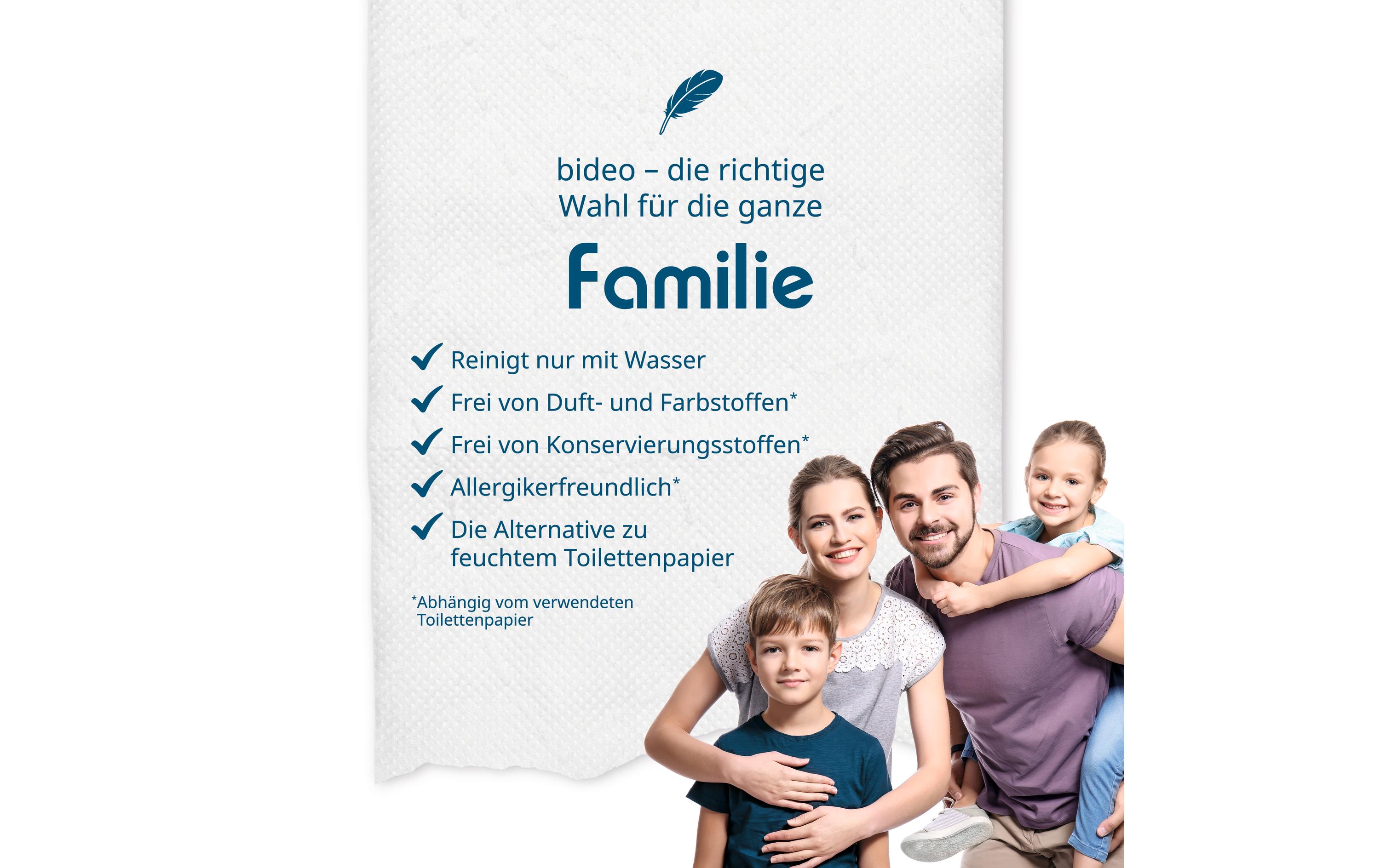 Toilettenpapierhalterung mit Befeuchter GrauFeuchtes Toilettenpapier selbst gemacht