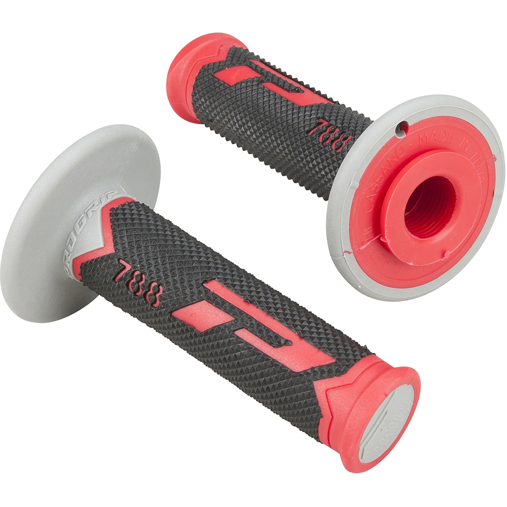 Progrip - Poignées MX 788 Rouge / Gris / Noir