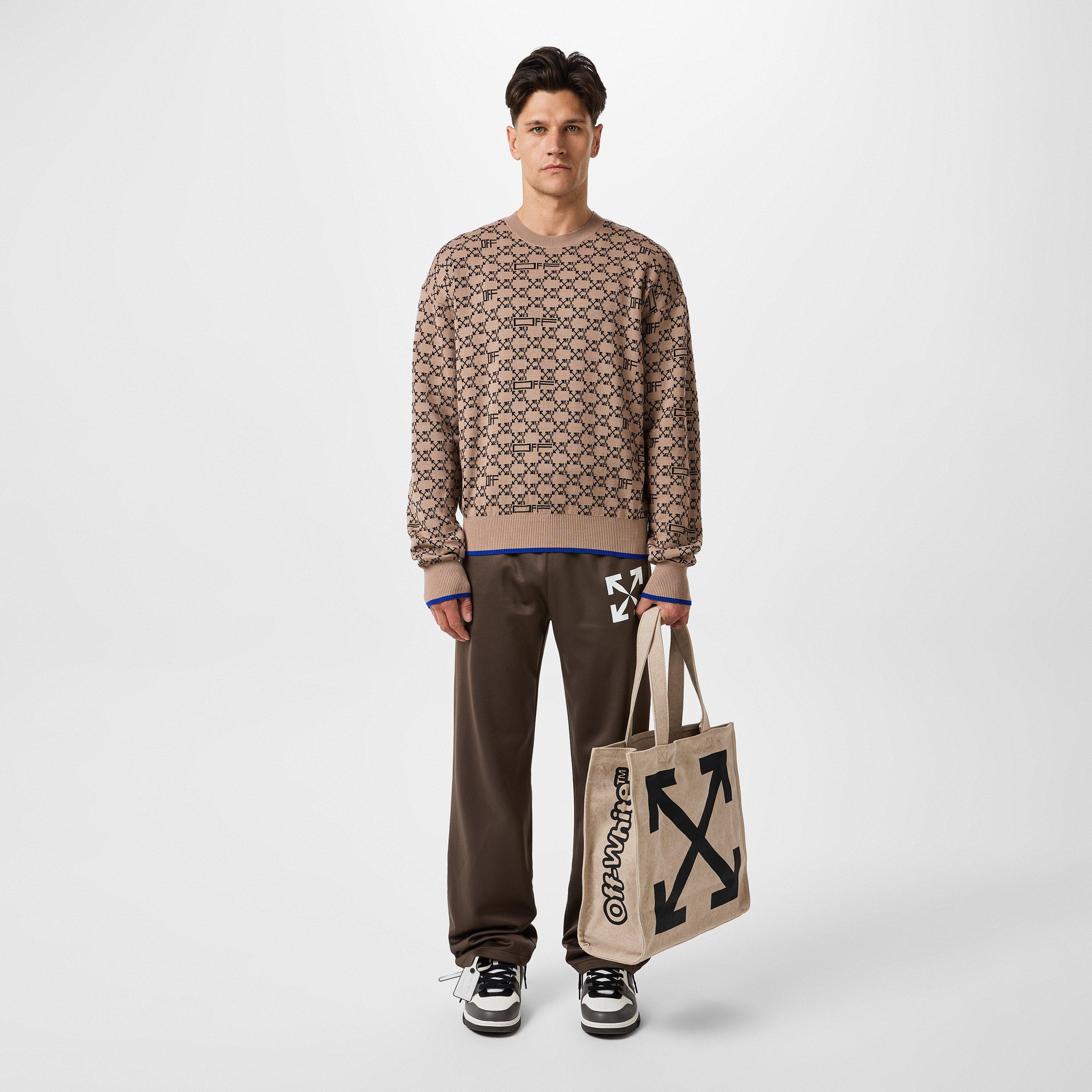 Off White All-Over Monogram Jumper