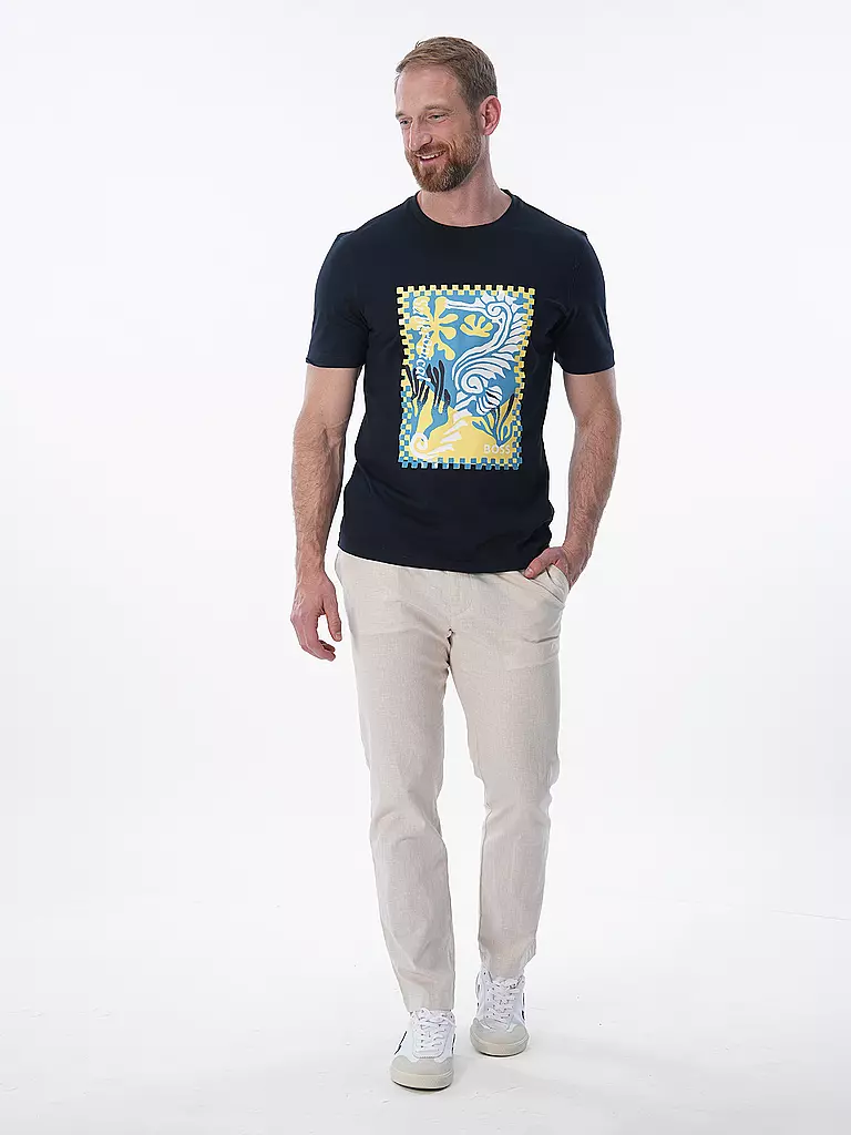 BOSS T-Shirt  blau