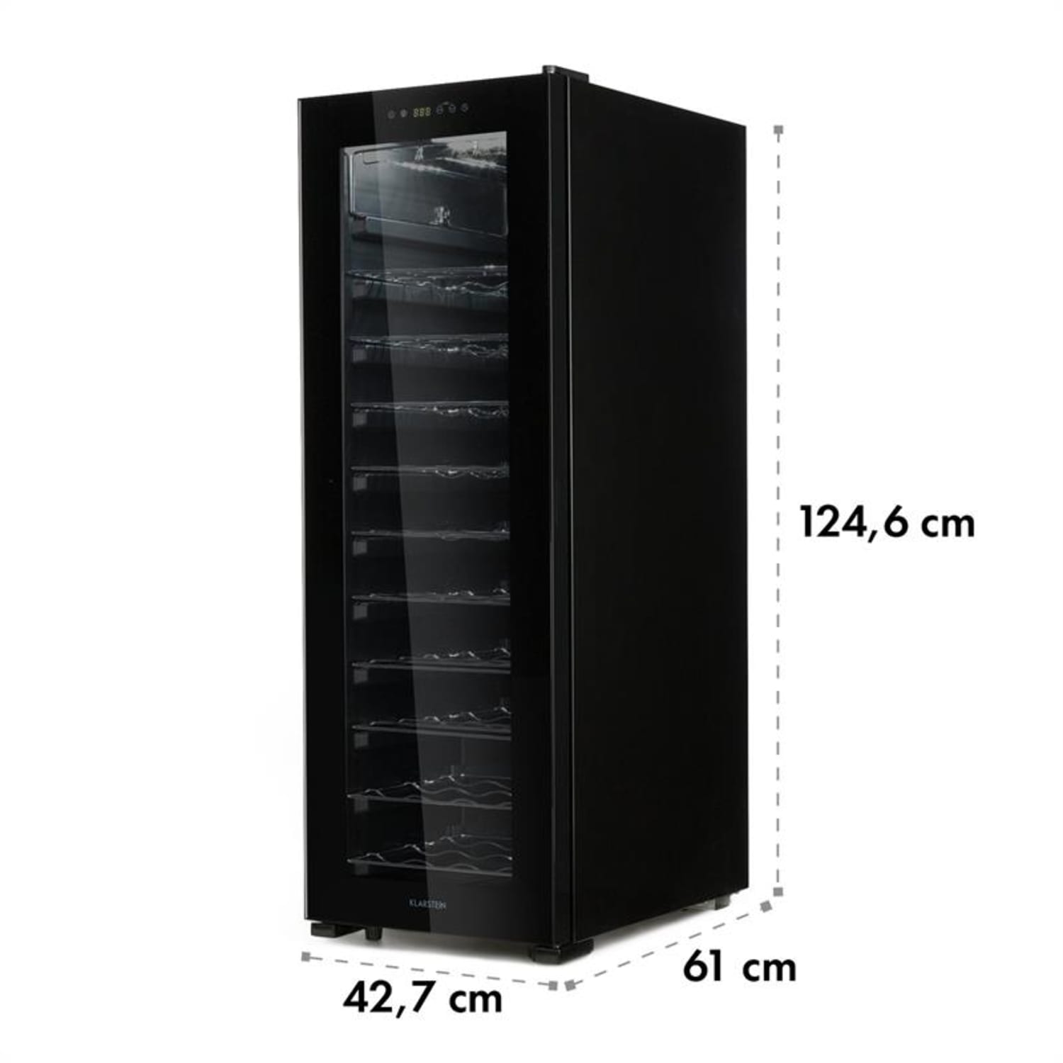 Bellevin 62 Weinkühlschrank 56 Flaschen 5-20°C EEC G