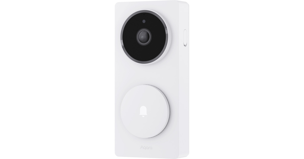 AqaraSlimme Video Deurbel G410 Select  (Wit, Wifi, Bluetooth, Zigbee, Matter)