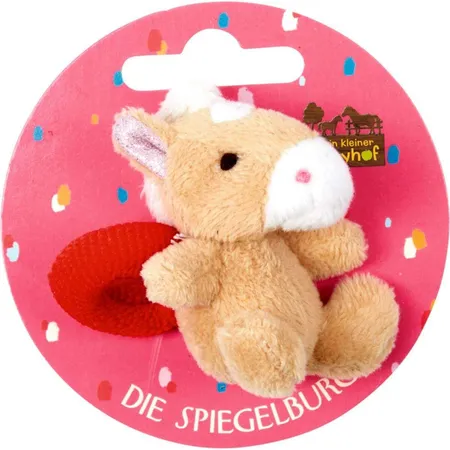 Coppenrath Verlag Die Spiegelburg Haargummi mit Plüschpony Mein kl. Ponyhof, sort.