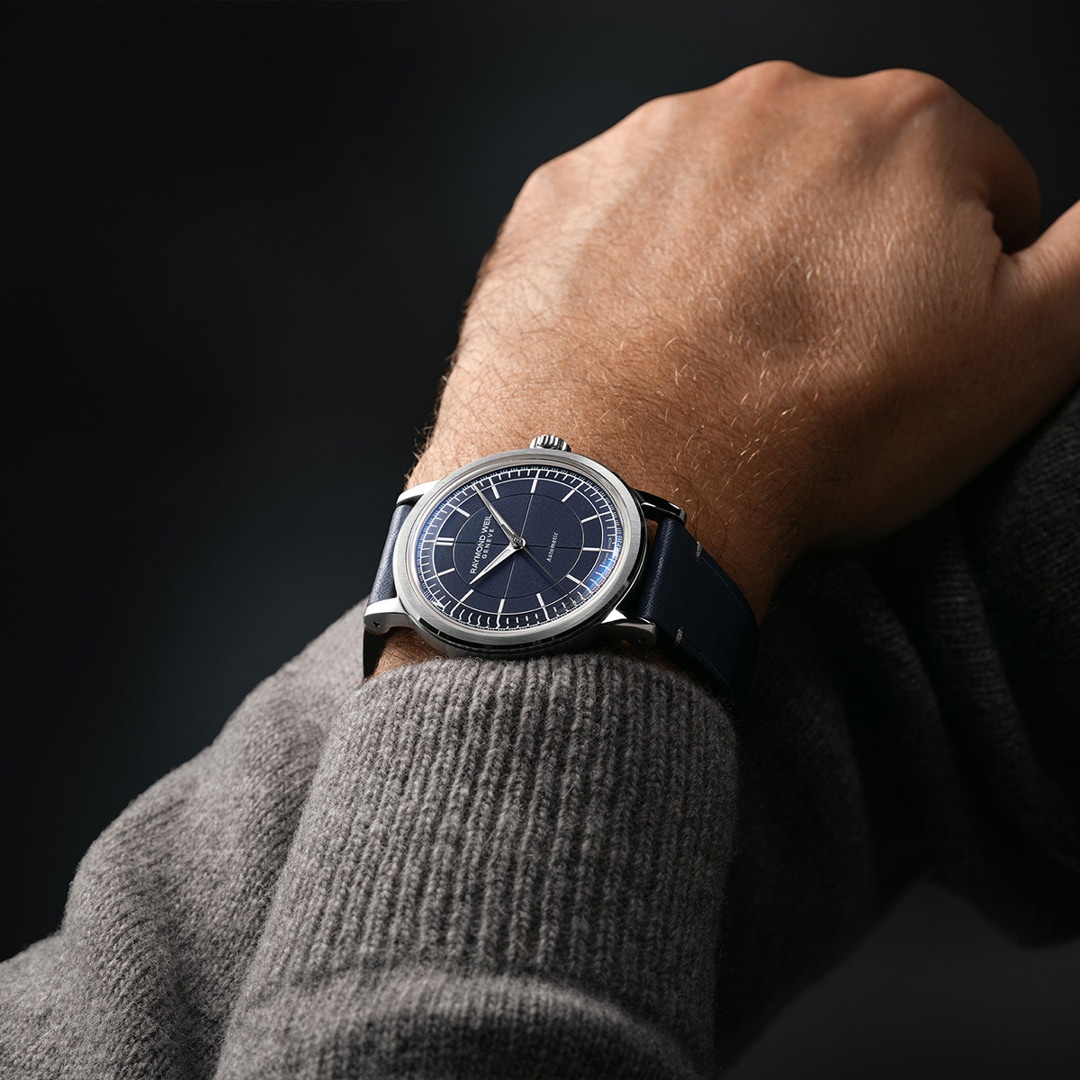 Raymond Weil Millesime Automatik Blau Ø 39mm