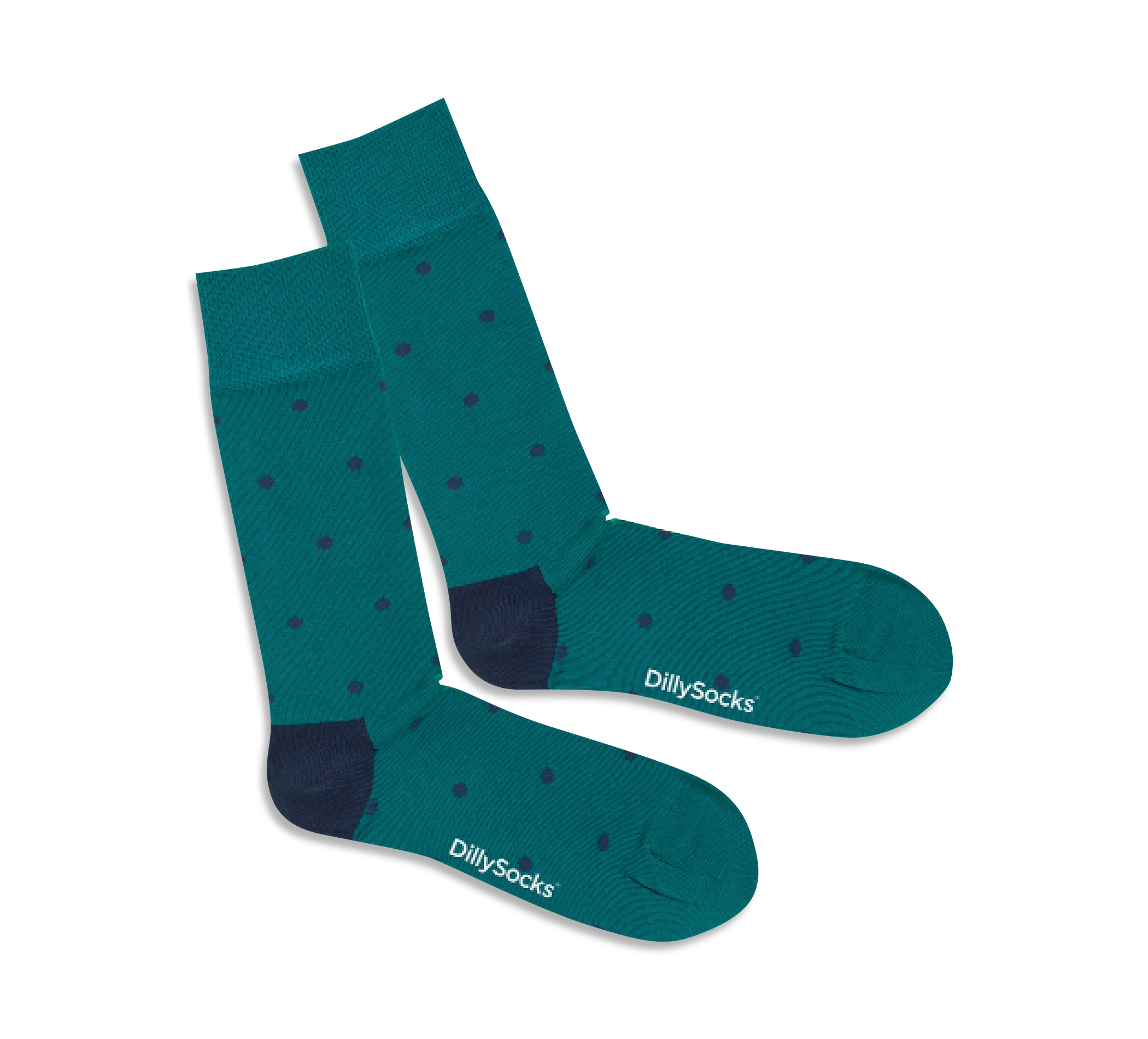 Dillysocks Sparse Blue Dots