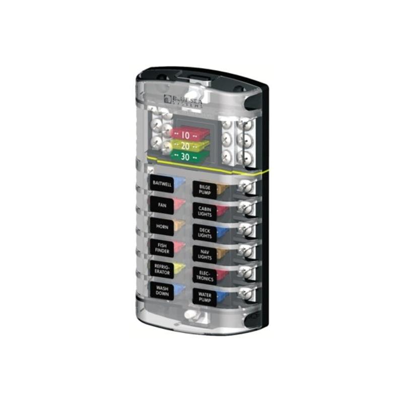 Boite Plastimo Pour Fusibles A Fiche Ato - 12 Fusibles