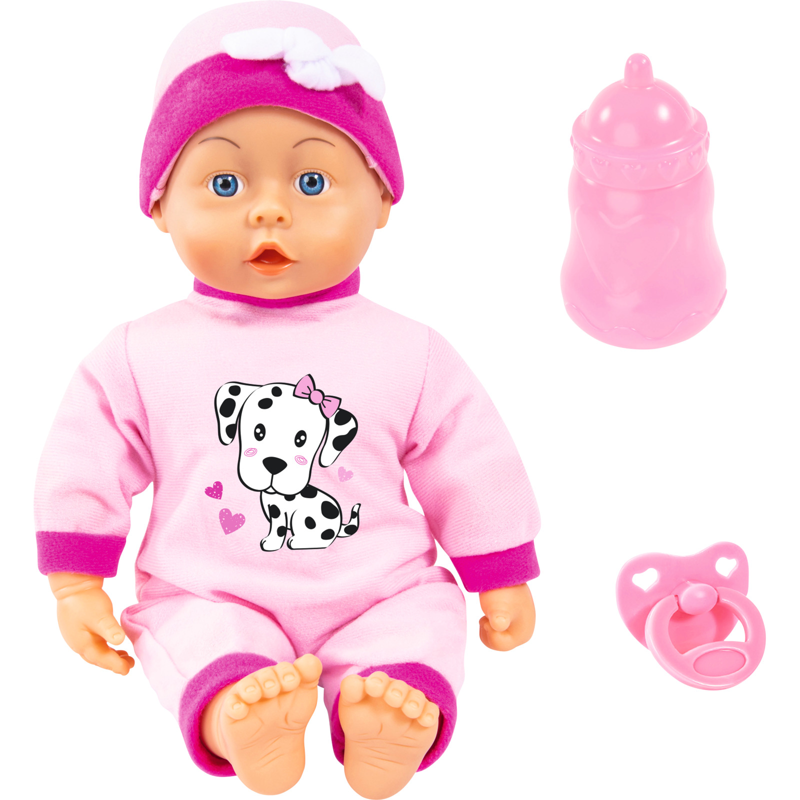 Bayer Puppe First Words Dalmatiner