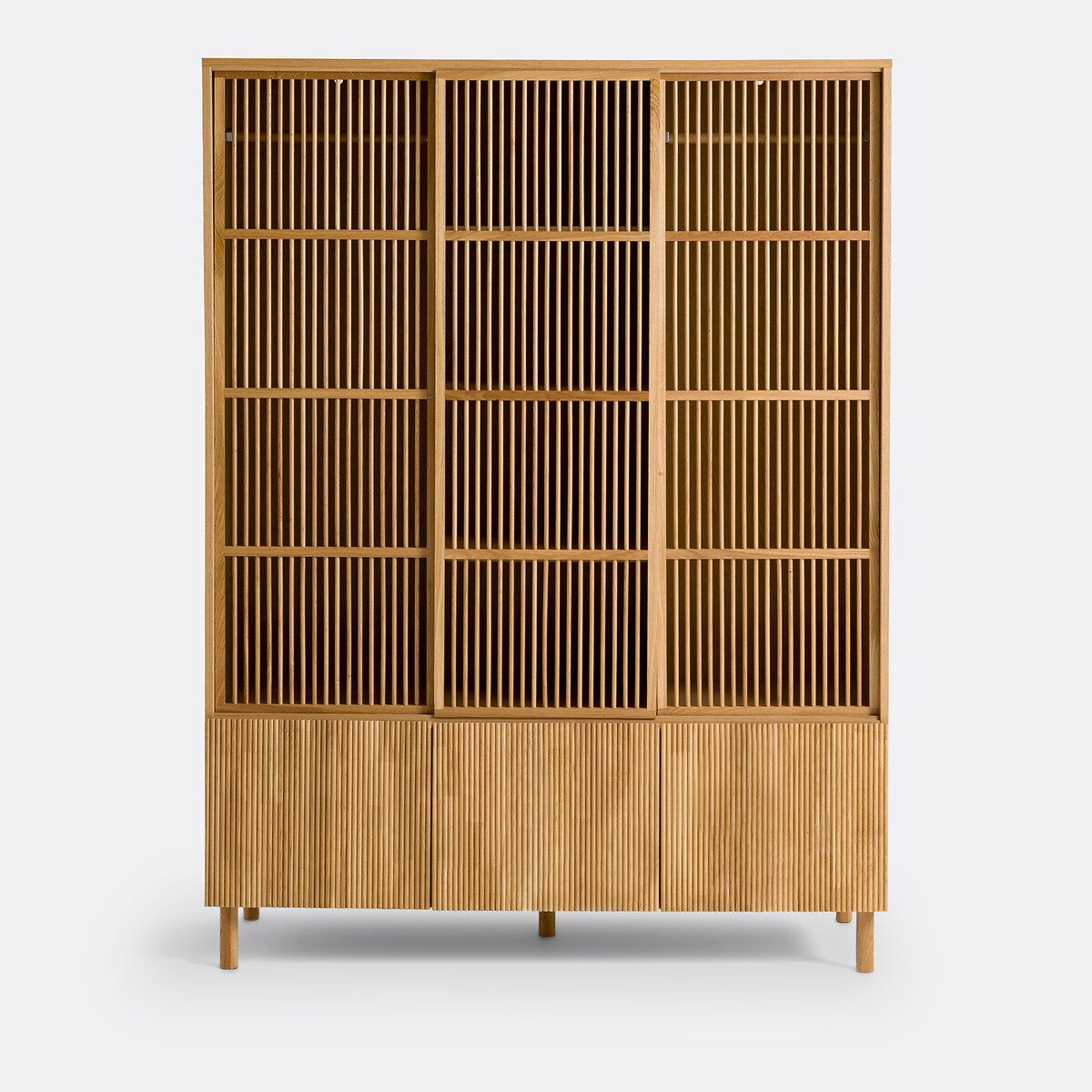 LA REDOUTE INTERIEURS<br>Armário de carvalho, 6 portas, Bilbao