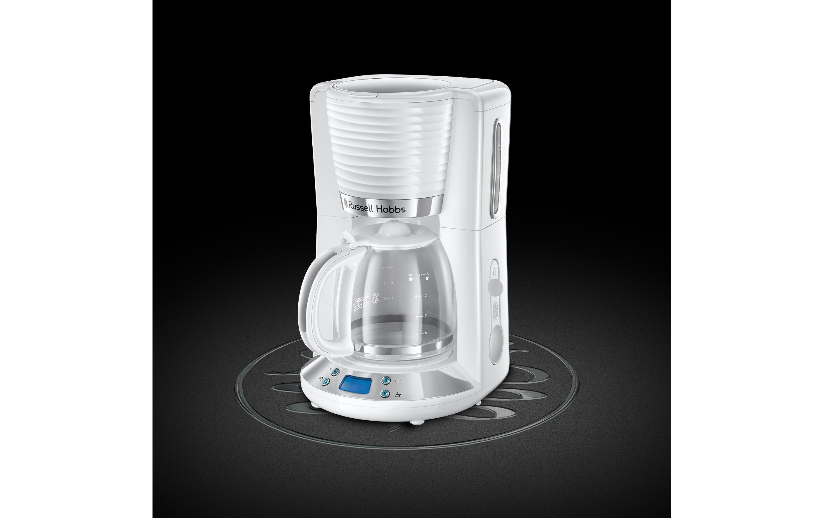 Filterkaffeemaschine Inspire 24390-56 WeissGlas-Kaffeemaschine
