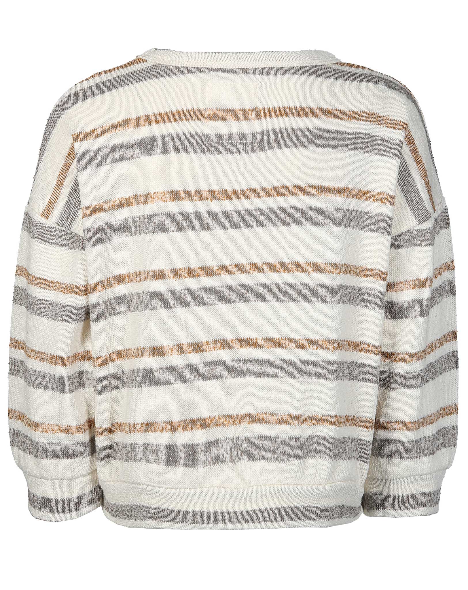 Strickpullover THEO gestreift in creme