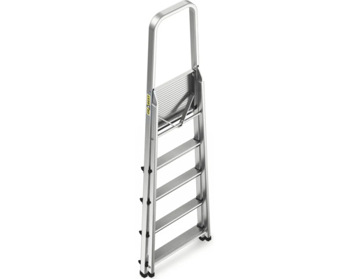 Kaiserthal aluminium huishoudtrap, 4 treden, tot 125 kg