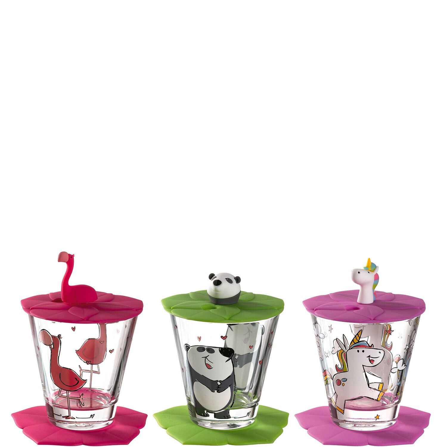 LEONARDO Kindergeschirr Deckel BAMBINI PANDA