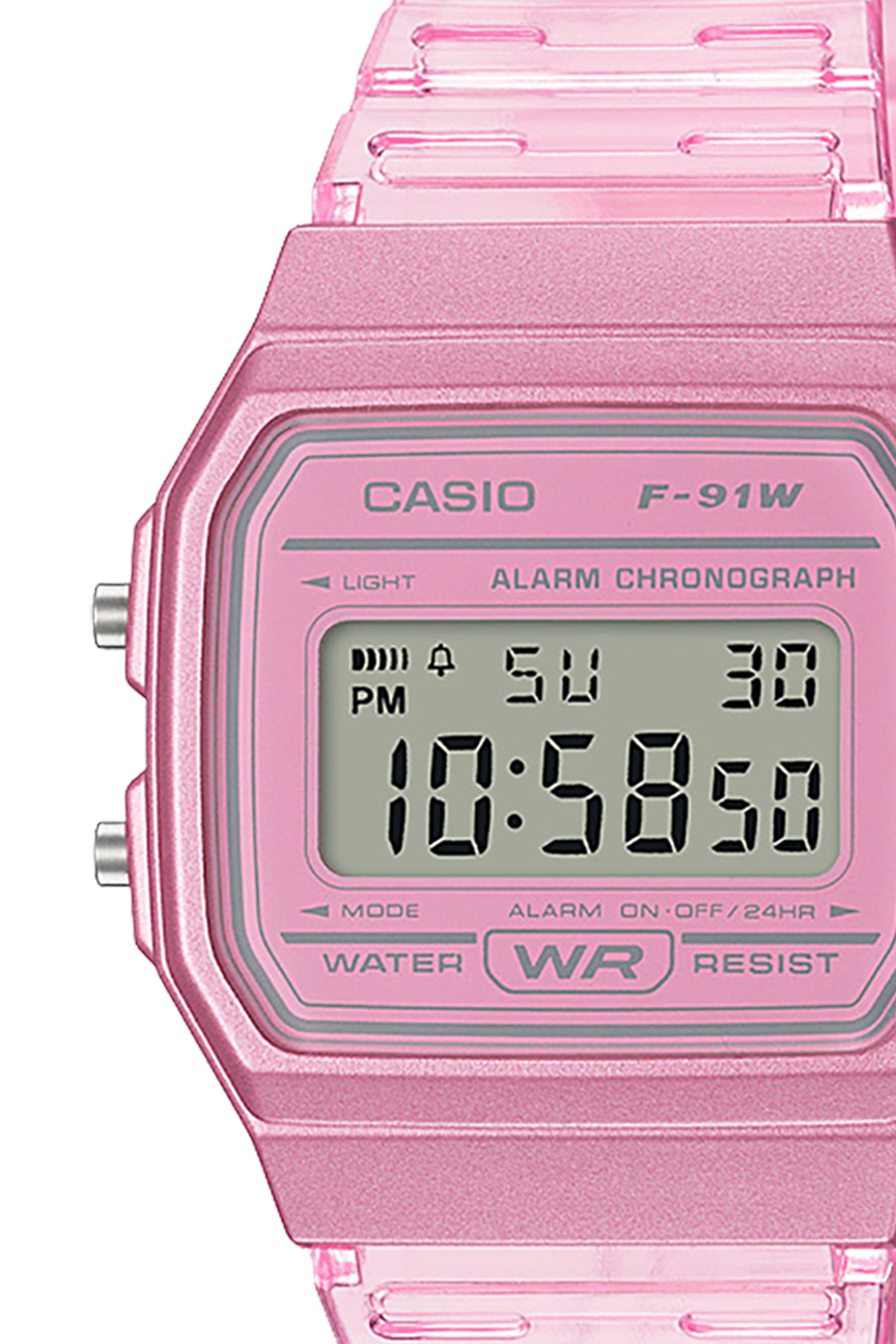 CASIO VINTAGE Montre F-91WS-7EF Rose