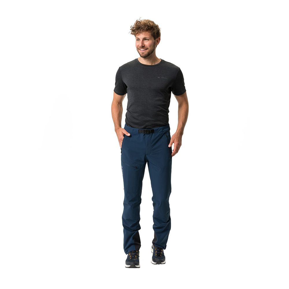 Vaude BADILE II - Pantalon Homme dark sea uni