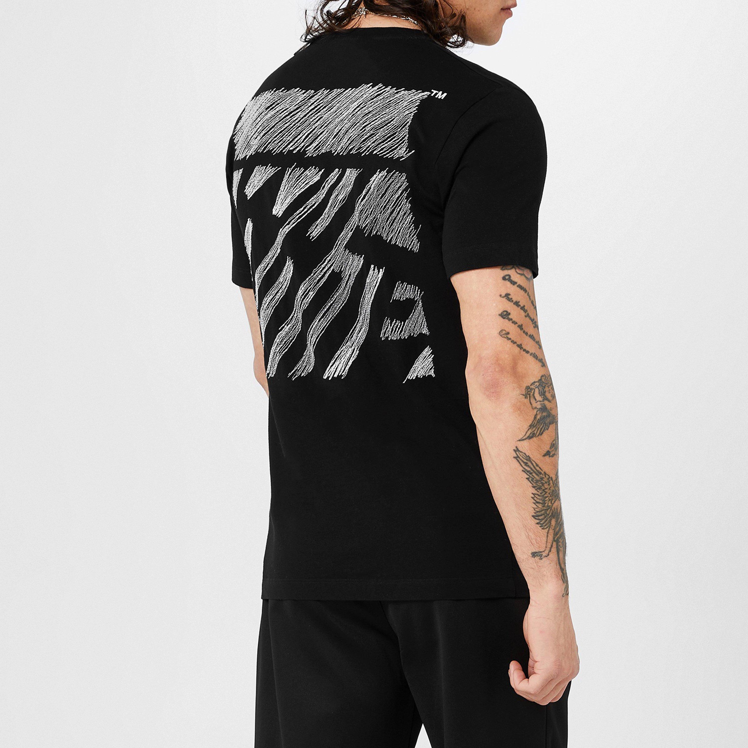 Off White Skate Scribble T Shirt