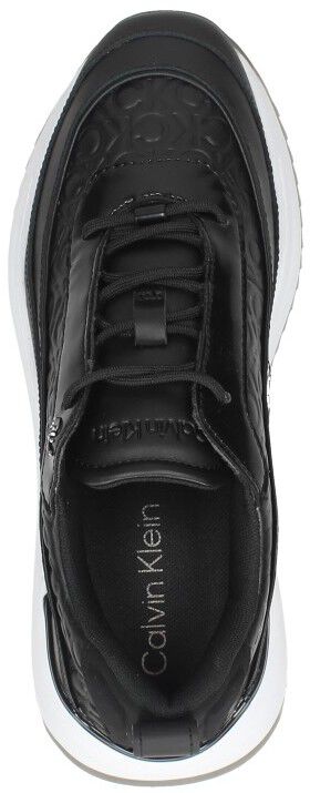 Calvin Klein Chunky Internal Wedge Mono Mix zwart