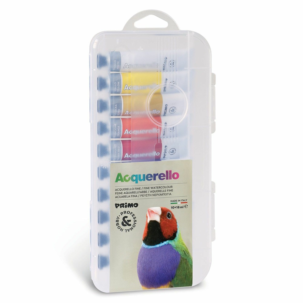 10 tubes de peinture aquarelle 18 ml
