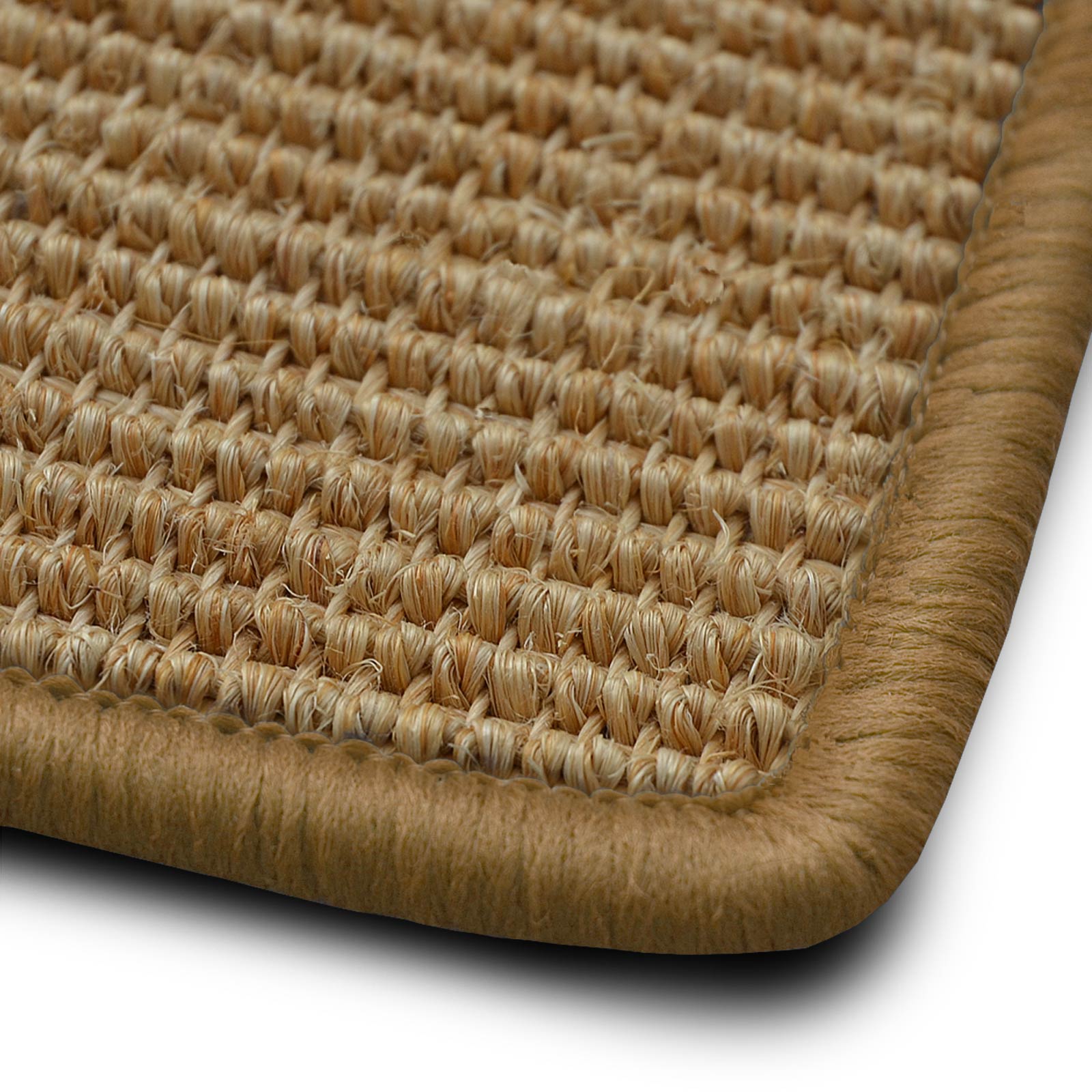floordirekt Sisal-Stufenmatte | Salvador natur | Halbrund