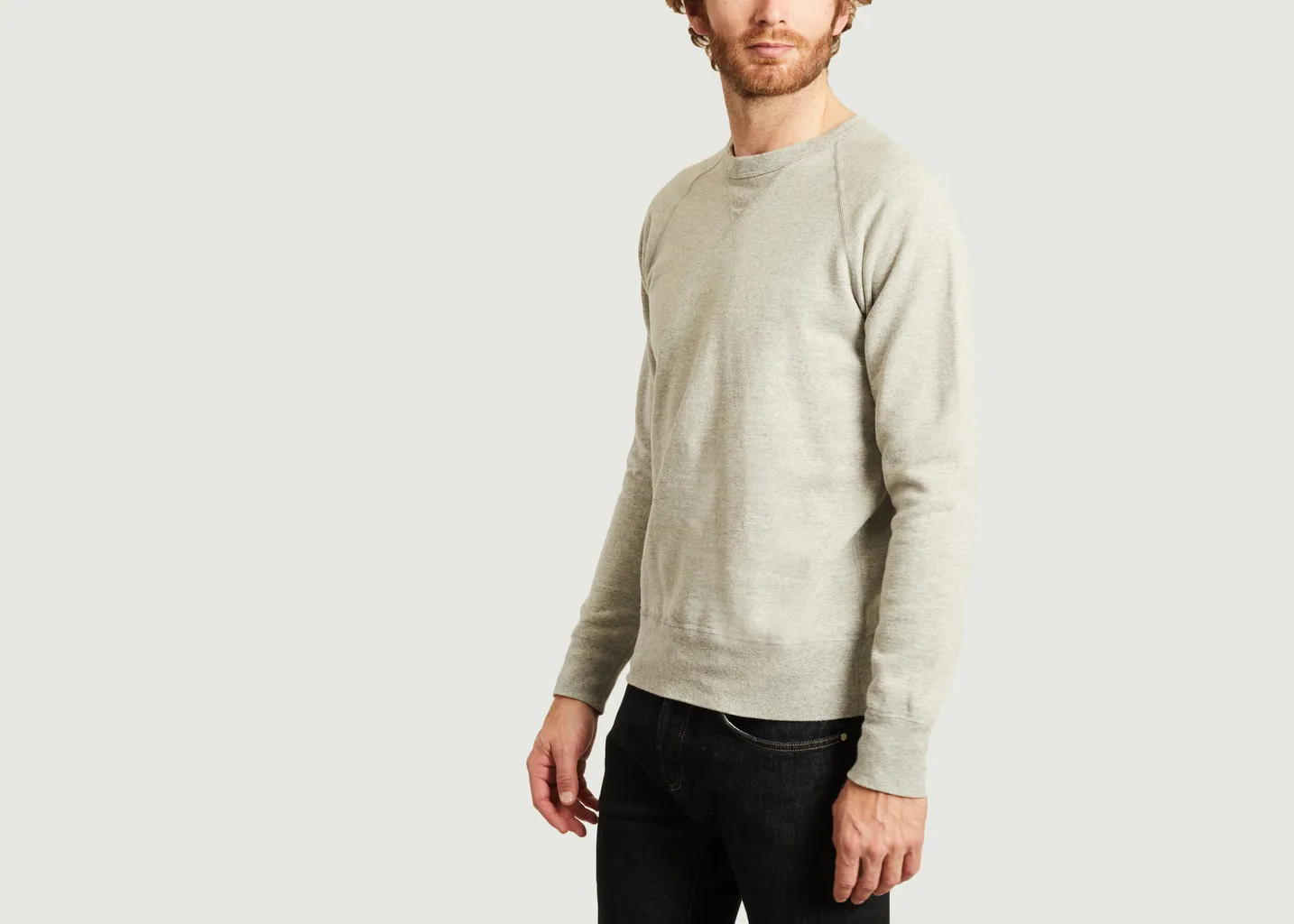 Sweatshirt raglan W/V Velva Sheen